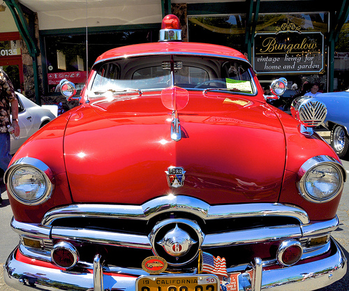 Fire Chief's car