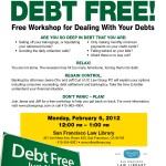 Free Workshop for Dealing With Your Debts