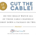 Budget Tip #30: Cut The Cable!